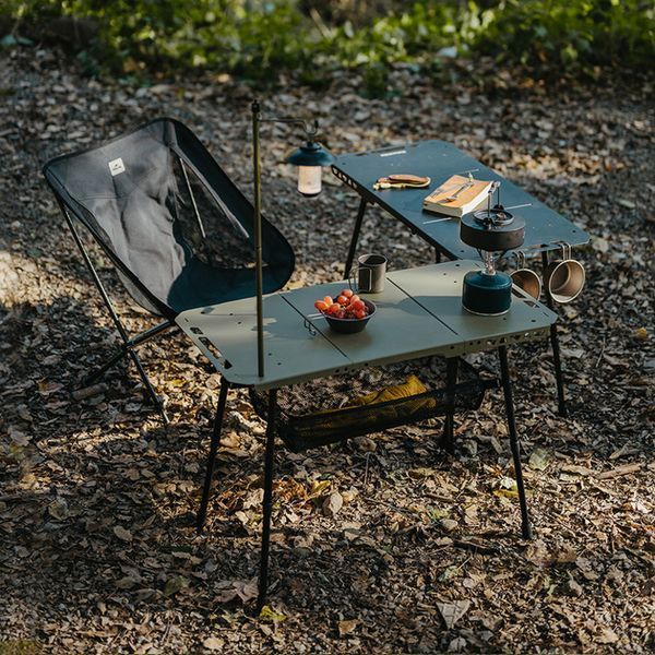 Складаний стіл Naturehike CNK2450JJ025; 60х40 см; алюміній; чорний 71519 фото