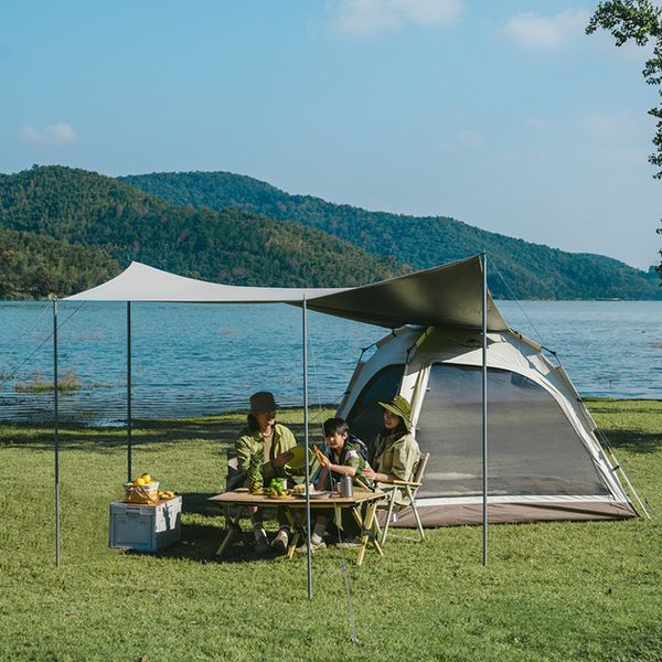 Намет чотиримісний із тентом автоматичний Naturehike Ango CNK2550WS010; коричневий 71449 фото