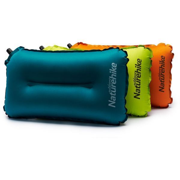 Подушка самонадувна Naturehike Sponge automatic NH17A001-L; блакитний 57530 фото