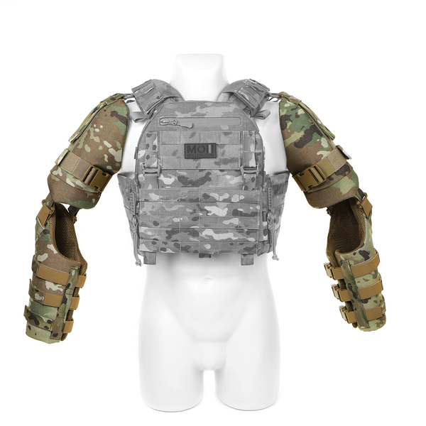 Комплект баллистической защиты плеч и предплечья &ldquo;ARM Protection&rdquo; 1 или 2 класса, мультикам, MOLLI 107906-1 фото