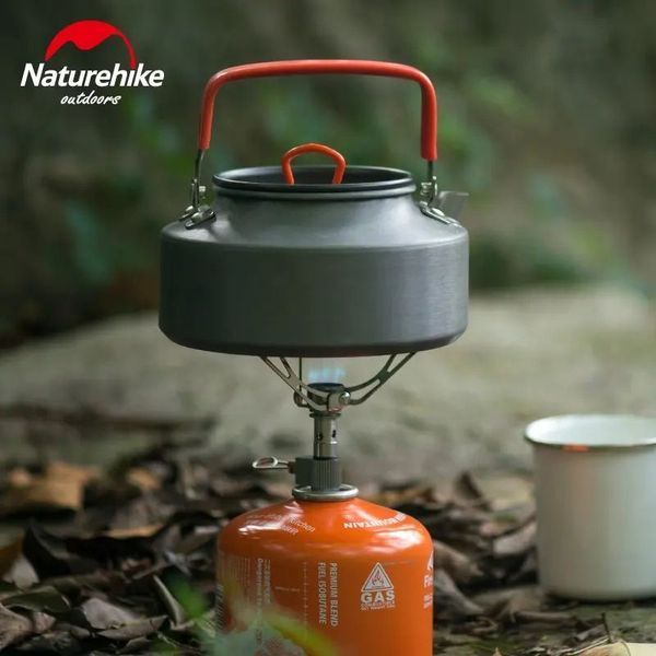 Чайник Naturehike NH17C020-H 1.1 л; алюміній; сірий 62850 фото