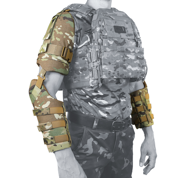 Комплект баллистической защиты плеч и предплечья &ldquo;ARM Protection&rdquo; 1 или 2 класса, мультикам, MOLLI 107906-1 фото