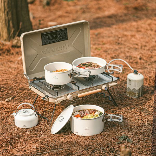 Чайник з керамічним антипригарним покриттям Naturehike CNK2450CF013 0;8 л; алюміній; білий 68968 фото