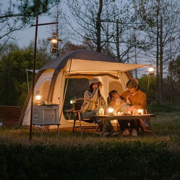 Намет надувний Naturehike CNH23ZP12002, бежевий 69510 фото