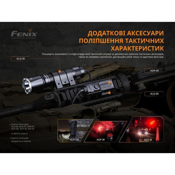 Ліхтар ручний Fenix TK16 V2.0, зелений 64865 фото