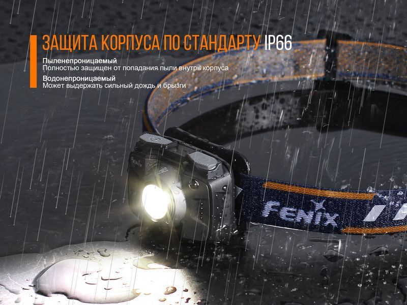 Ліхтар налобний Fenix HL32R блакитний 45006 фото